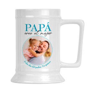 Alternative view of Jarra Cervesa 500 ml Personalitzada