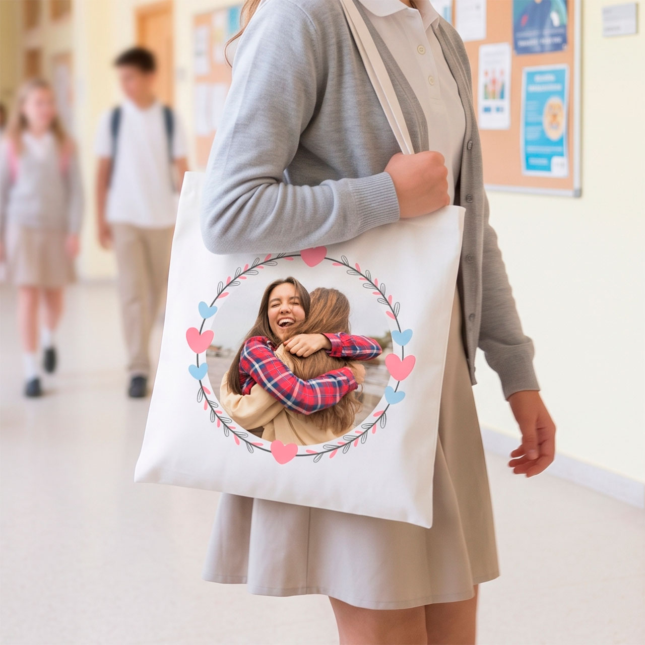 Bolsa personalizada blanca | i-moments Bolsa personalizada blanca