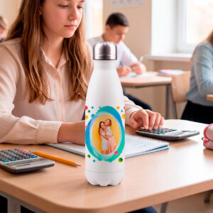Botella termo de aluminio personalizada 500 ml