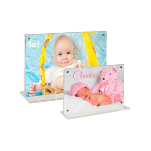 Foto-metacrilat sobretaula doble cara