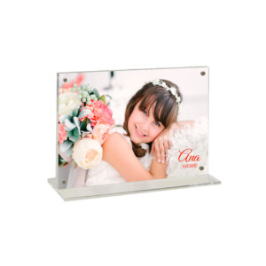 Foto-metacrilat sobretaula doble cara