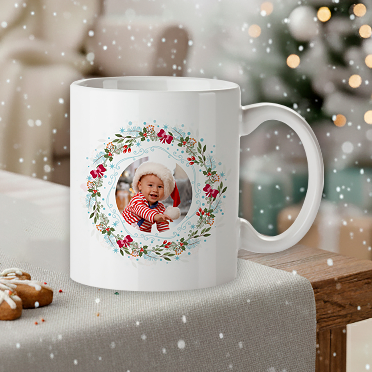 Taza blanca personalizada