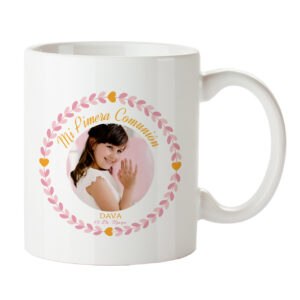 Taza blanca personalizada | i-moments