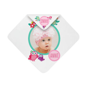 Toalla capa bebé personalizada