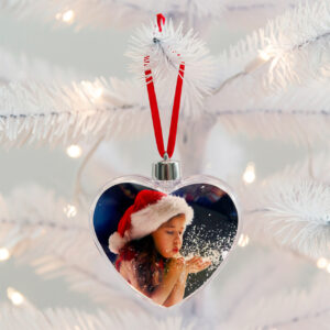 Bola Corazón Adorno Navidad