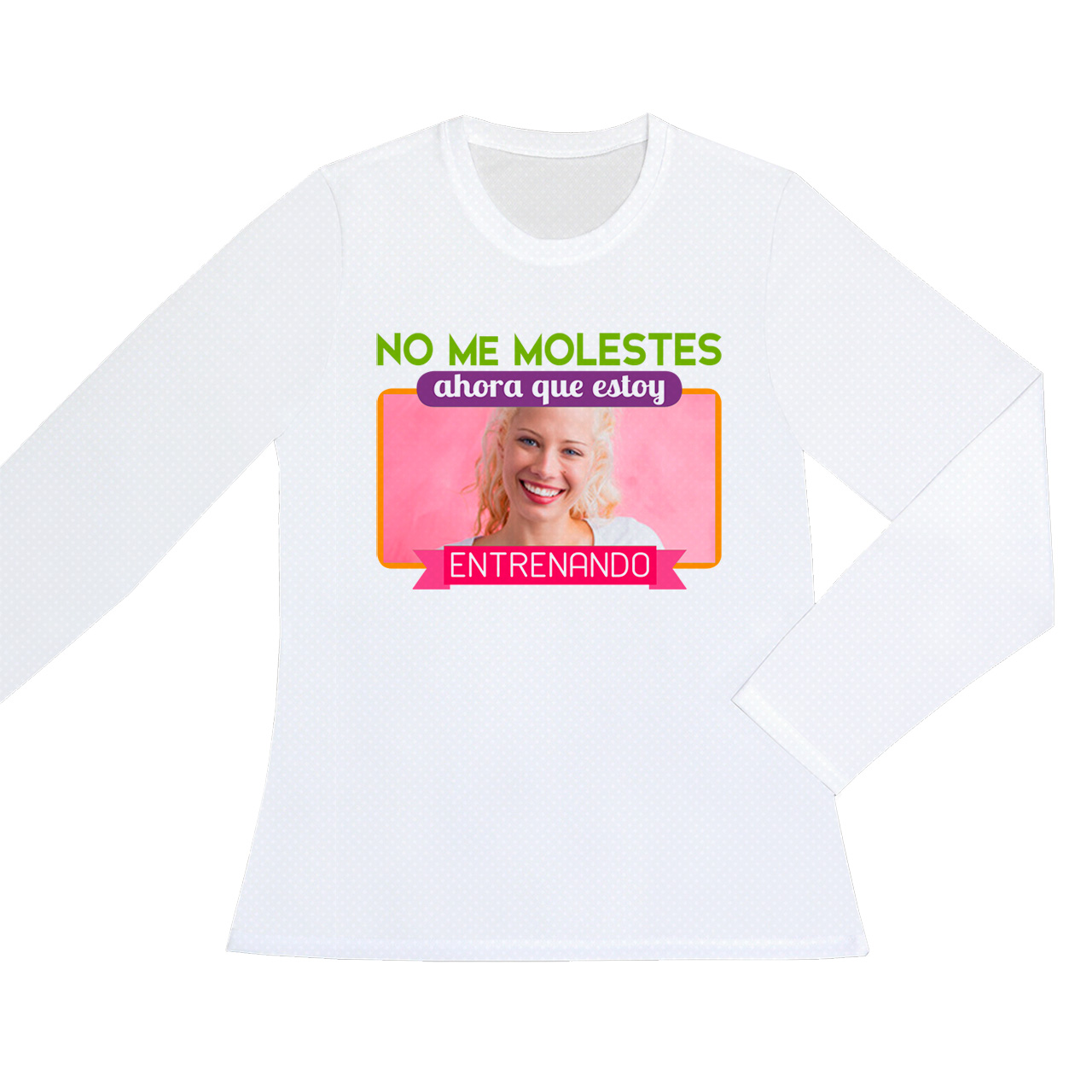 Camiseta técnica personalizada mujer manga larga | i-moments Camiseta técnica personalizada mujer manga larga - imagen 2