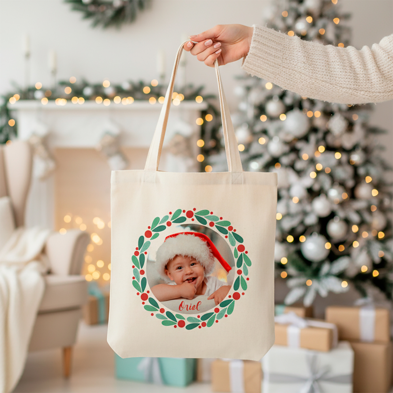 Bolsa personalizada lino