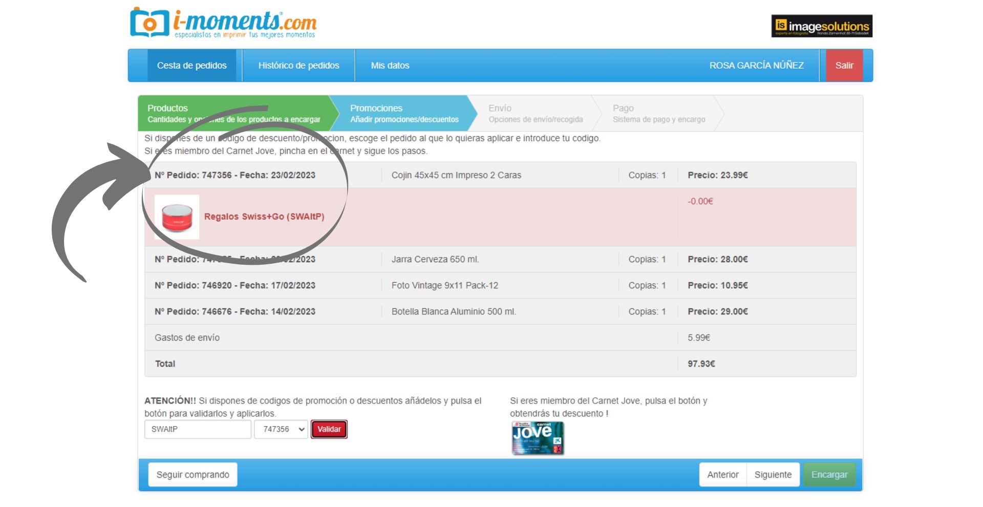Recibe regalos por tus compras | i-moments