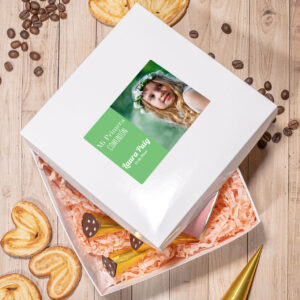 Pegatina Personalizada Rectangular 10x7,5 cm Brillo