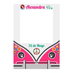 Photocall marco personalizado | i-moments