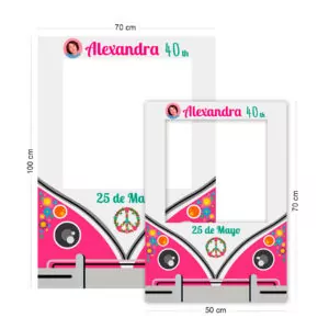 Photocall marco personalizado | i-moments