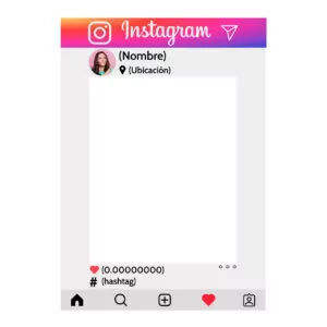 Photocall marco personalizado | i-moments