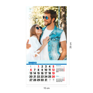 Alternative view of Calendario de Pared con Faldilla Personalizado