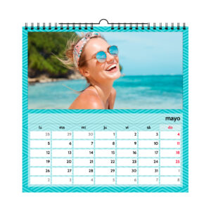 Alternative view of Calendario de Pared Cuadrado Personalizado