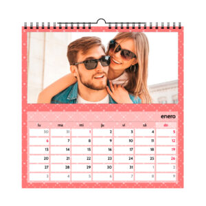 Calendario de pared cuadrado personalizado | i-moments
