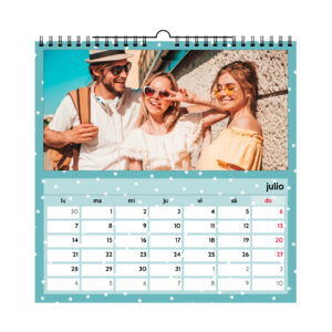 Calendario de pared cuadrado personalizado | i-moments