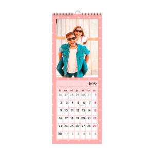 Calendario de pared slim personalizado | i-moments