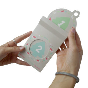 Alternative view of Calendario de Adviento Personalizado de Bolas de Navidad