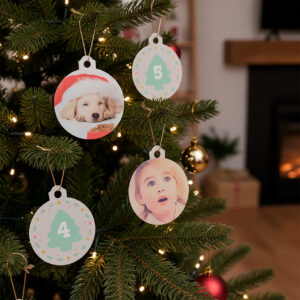 Personalized christmas ball advent calendar | i-moments