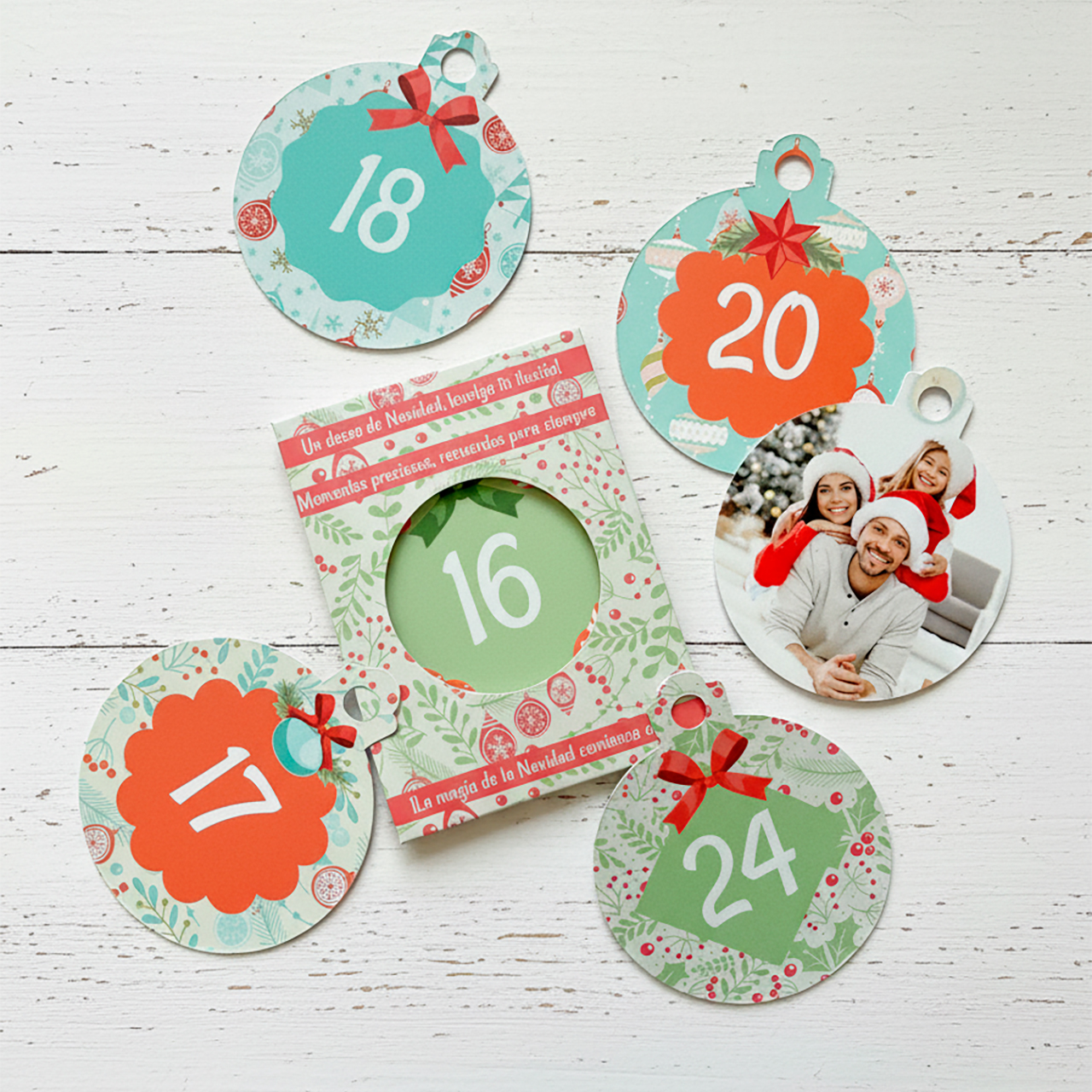 Personalized christmas ball advent calendar - image 10