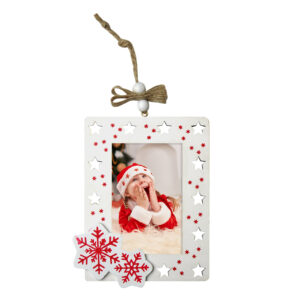 Alternative view of Marco de Navidad de Madera Personalizado