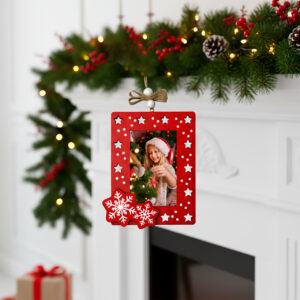 Marc de nadal de fusta personalitzat | i-moments