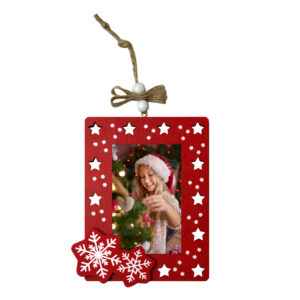 Marc de nadal de fusta personalitzat | i-moments