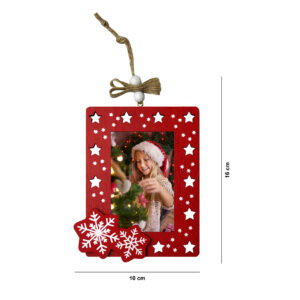 Marc de nadal de fusta personalitzat | i-moments