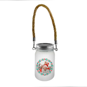 Tarro con luces solares personalizado | i-moments