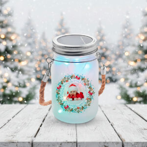 Tarro con Luces Solares Personalizado