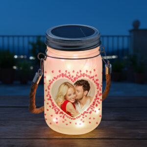 Alternative view of Tarro con Luces Solares Personalizado