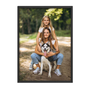 Cuadro con marco de madera personalizado | i-moments