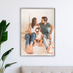 Cuadro con marco de aluminio personalizado | i-moments