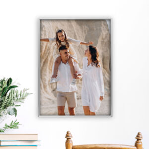 Cuadro con marco de aluminio personalizado | i-moments