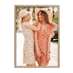 Cuadro con marco de madera personalizado | i-moments