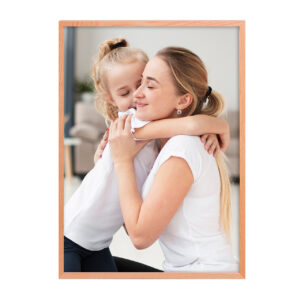 Picture with custom wooden frame | i-moments