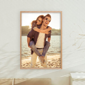 Cuadro con Marco de Madera Personalizado