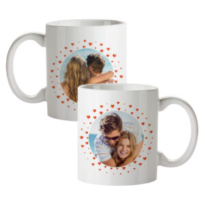 Alternative view of Taza Blanca Personalizada - San Valentín 2x1 -