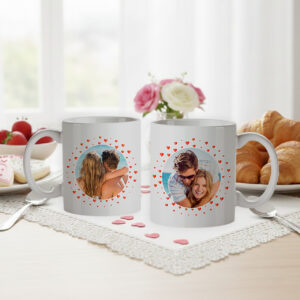 Taza Blanca Personalizada - San Valentín 2x1 -