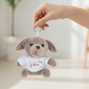 Personalized plush keychain | i-moments