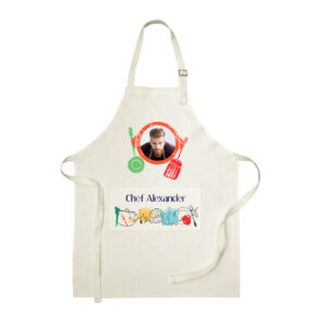Delantal de lino personalizado - imagen 4
