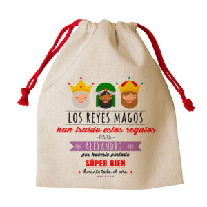 Saco de navidad personalizado | i-moments