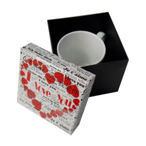 Taza con asa corazón personalizada | i-moments